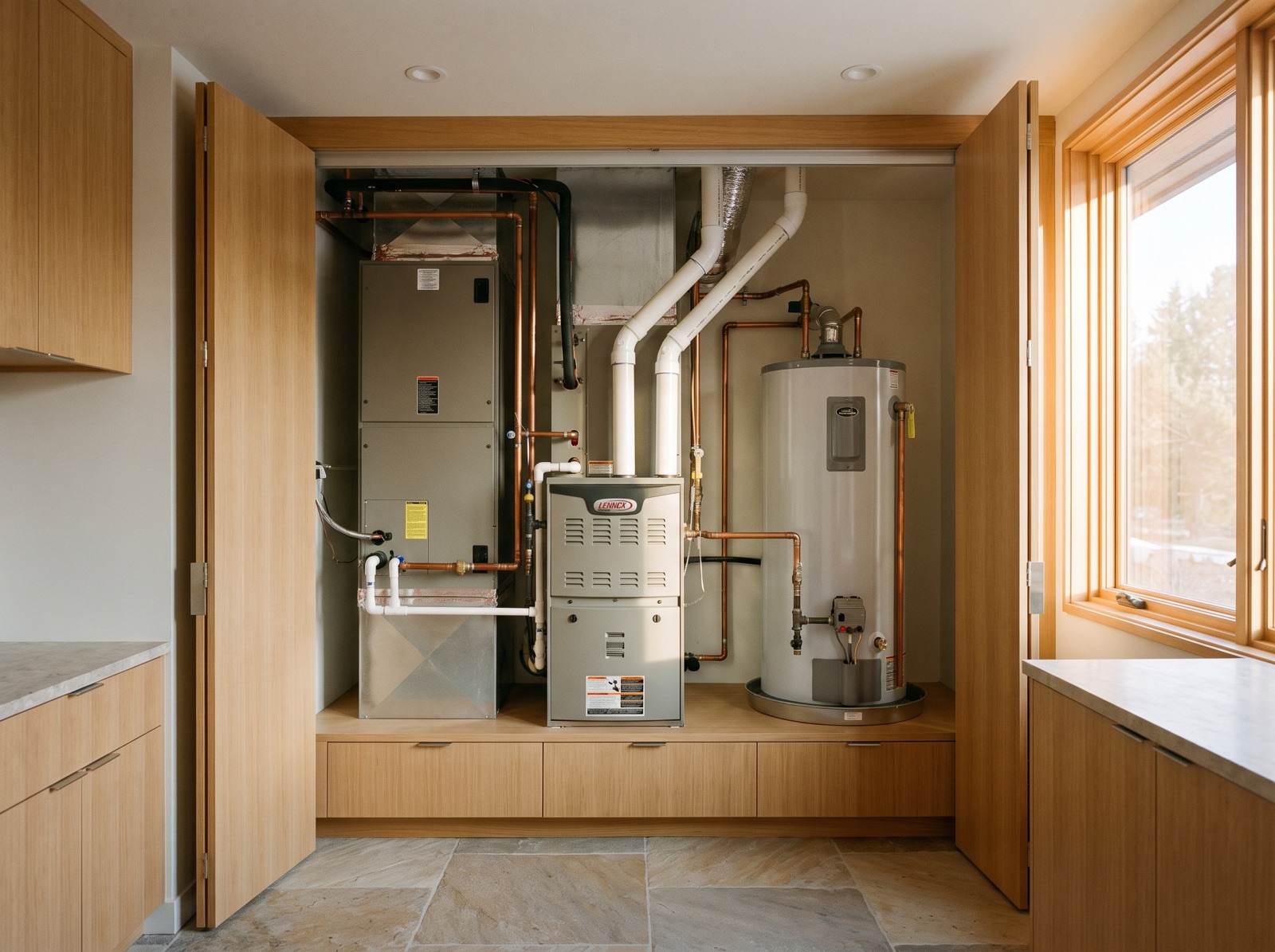 HVAC — Heating & Cooling — sample 3 by Alvarez Home Designs